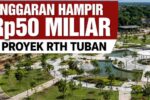 Di Tengah Kritik DPRD, Pemkab Tuban Tetap Anggarkan Hampir Rp50 Miliar untuk Dua RTH Ilustrasi proyek pembangunan ruang terbuka hijau (RTH) di Tuban