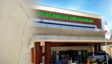 Penurunan kualitas fisik gedung Puskesmas Merakurak, (Aji Swasto/Liputansatu.id).