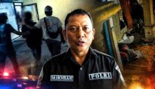 Kasi Humas Polres Tuban Iptu M. Ikhsan menjelaskan pengungkapan kasus pencurian rumah di Desa Kapu, Kecamatan Merakurak, (Aji Swasto/Liputansatu.id).