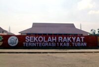 Sekolah Rakyat Terintegrasi Kabupaten Tuban, (Assayid Annazili/Liputansatu.id).