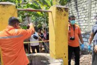 Tim Indonesia Automatic Fingerprint Identification System lakukan identifikasi korban (gambar : Ist.)