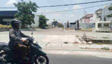 Depan lokasi plant Grand Sandia Smart Living (gambar : Assa Annazili)