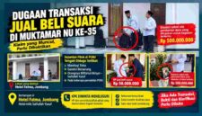 Dugaan Transaksi Jual Beli Suara di Muktamar NU ke-35, Klaim dan Bukti Perlu Diuji, (ilustrasi/Liputansatu.id).